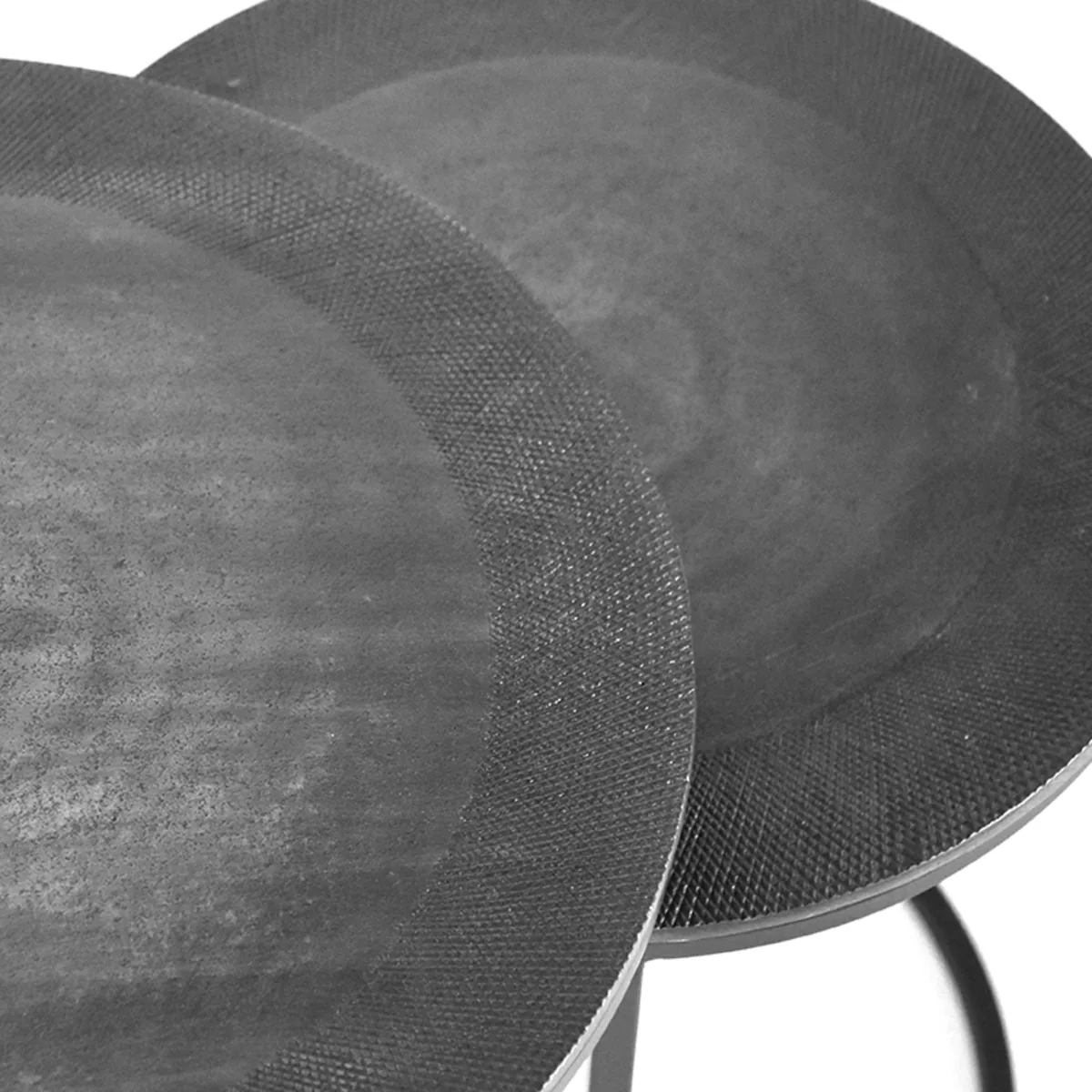 LABEL51 Couchtisch Set Pair 40 cm in Antiek Ash, Detail 2