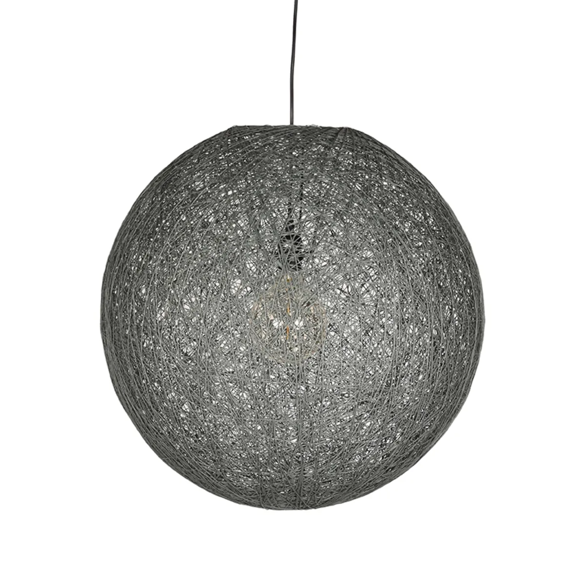 LABEL51 Hanglamp Twist XL in Grijs vlas, detail 1