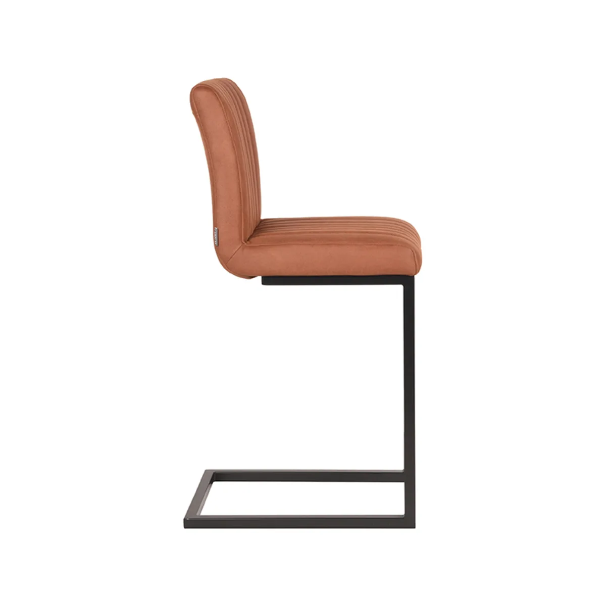 LABEL51 Barhocker Milo laag in Microfiber Cognac, Detail 3