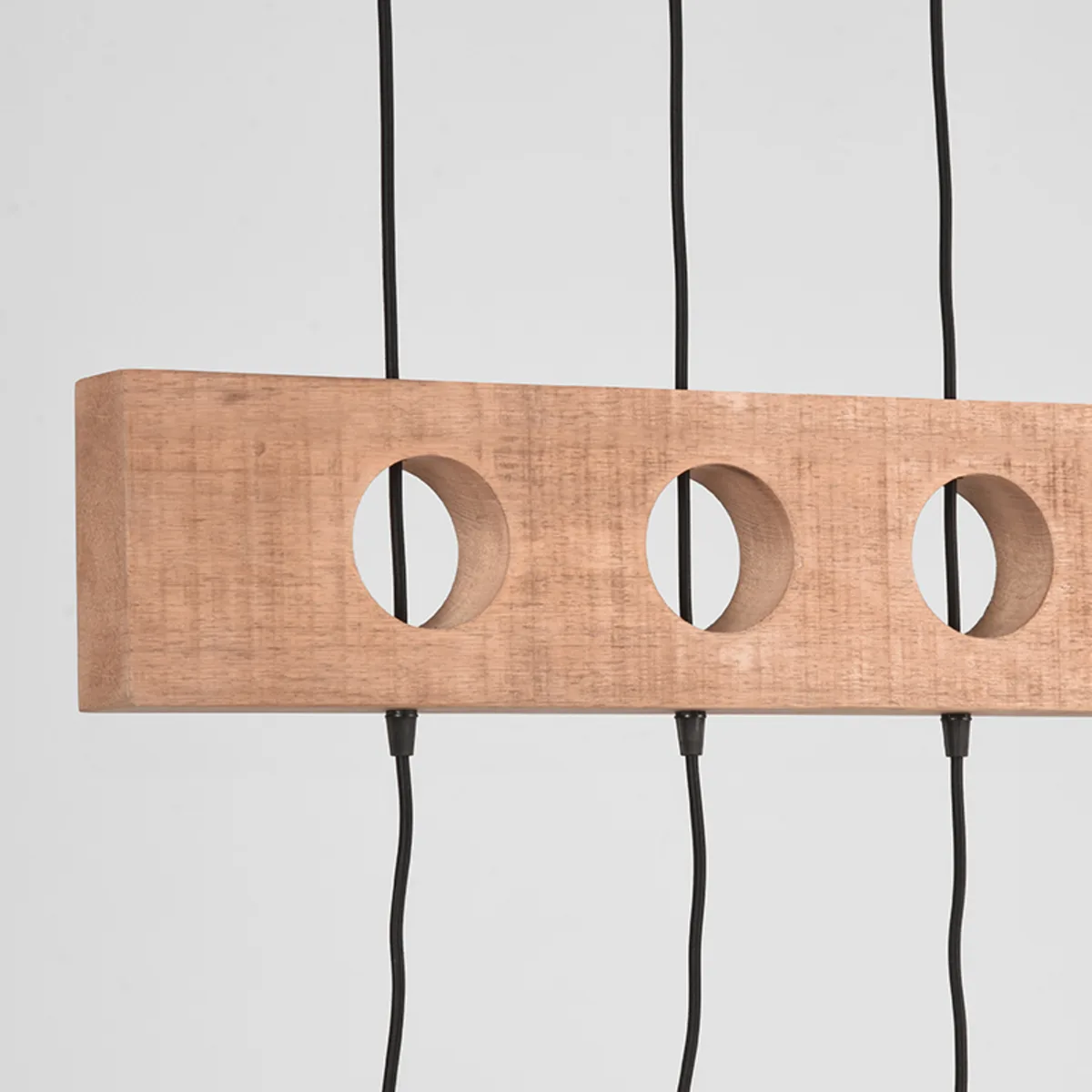 LABEL51 Hanglamp Timber in Zwart metaal, detail 2