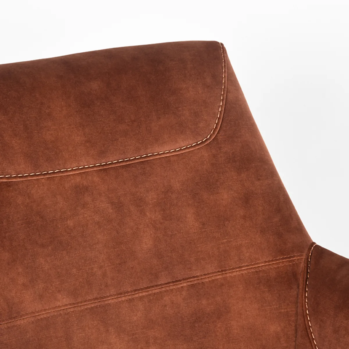 LABEL51 Sessel Toby in Velours Rust, Detail 5