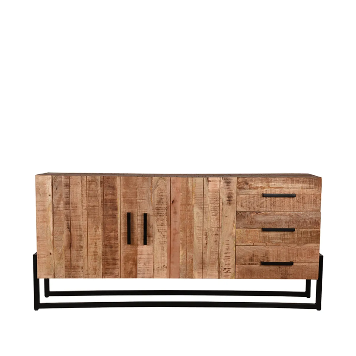 LABEL51 Dressoir Bolivia in Rough mangohout, detail 1
