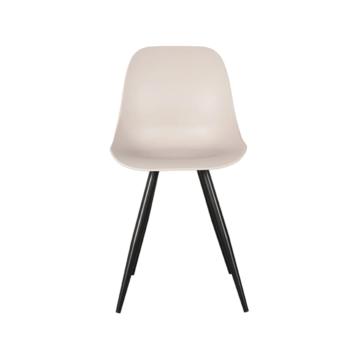 LABEL51 dining chair Monza black metal