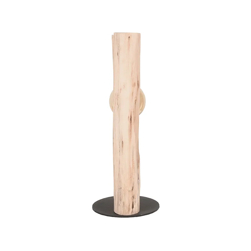 LABEL51 Tafellamp Woody in Naturel hout, detail 4