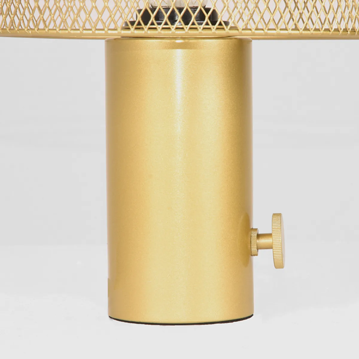 LABEL51 Tafellamp Fungo 1-lichts in Goud metaal, detail 1