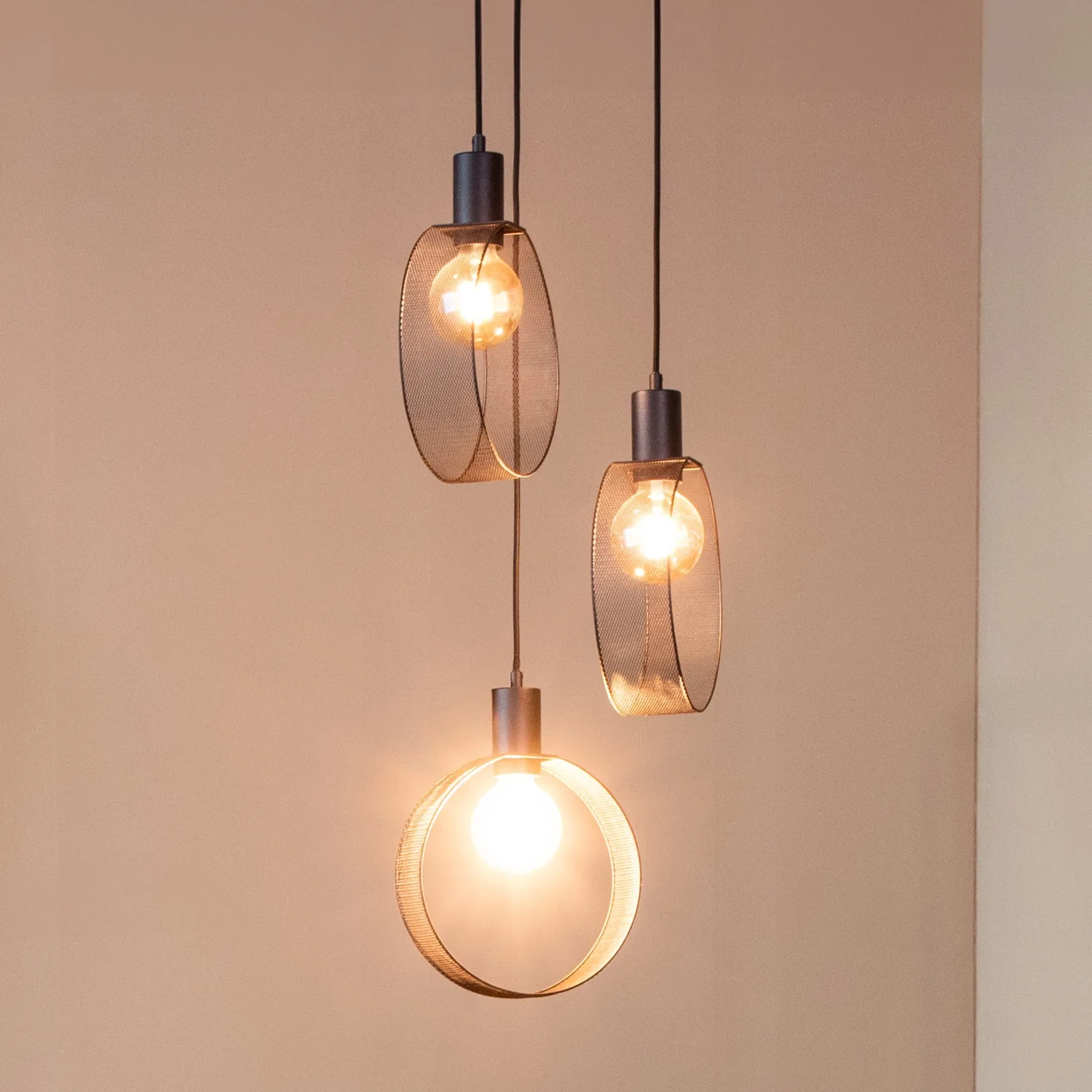 Hanglamp Ronda 3-lichts - LABEL51