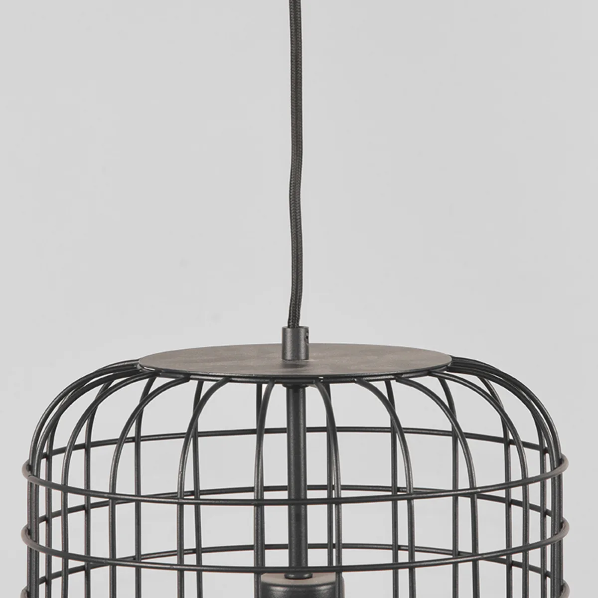 LABEL51 Hanglamp Solido 1-lichts in Zwart metaal, detail 1