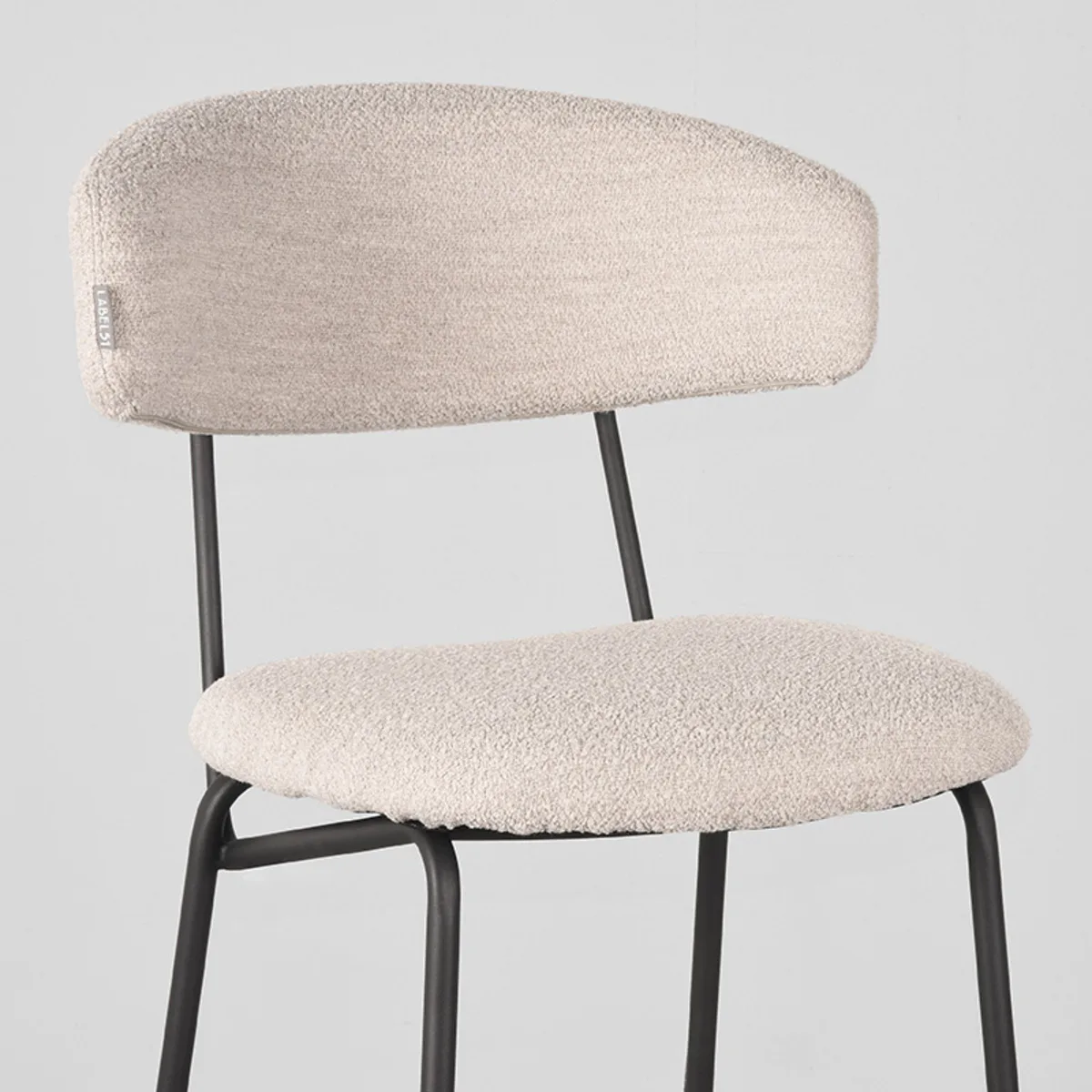 LABEL51 Barhocker Zack hoog in Alpine Natural, Detail 5