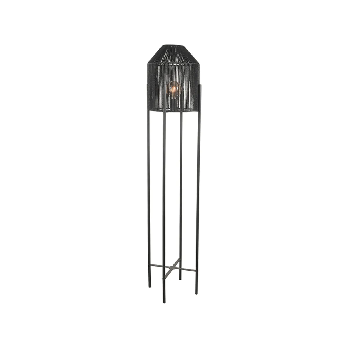 Vloerlamp Ibiza 1-lichts - LABEL51