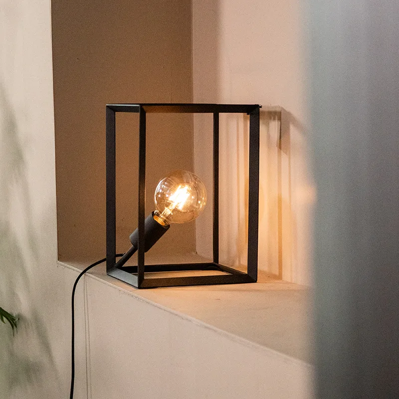 LABEL51 Tafellamp Tetto in Zwart metaal