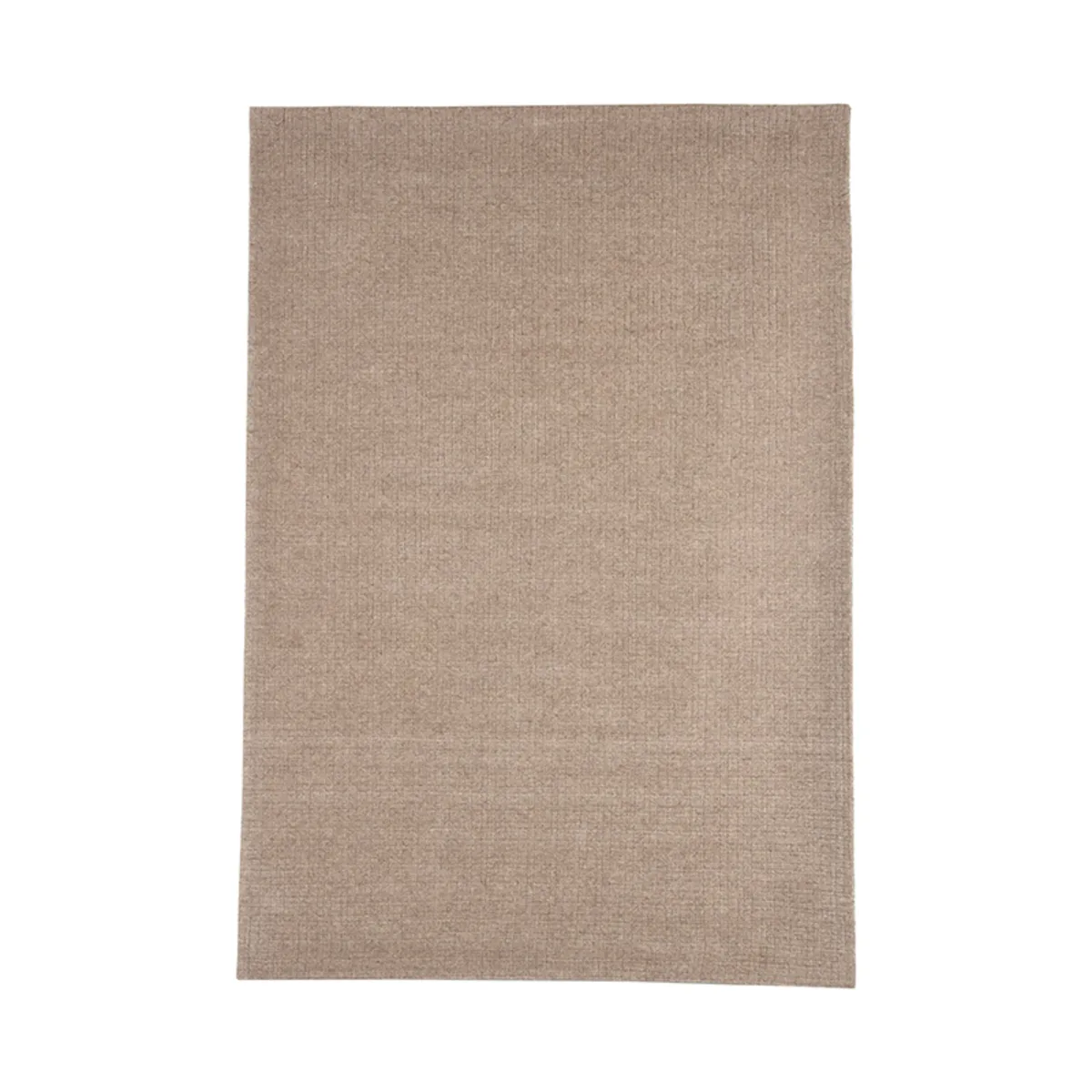LABEL51 Vloerkleed Wolly 200x300 cm in Taupe wol