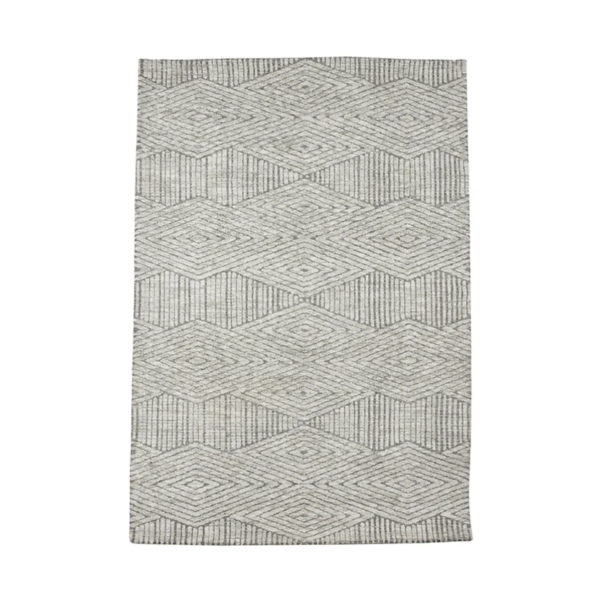 LABEL51 Vloerkleed Cosy 200x300 cm in Grijs polyester