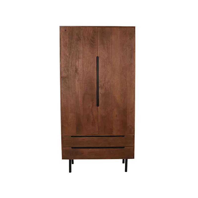 LABEL51 Schrank Rio 2-deurs in Brown Espresso, Detail 2