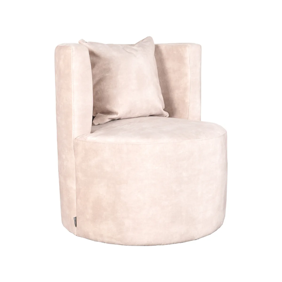 LABEL51 Sessel Evy in Velours Natural