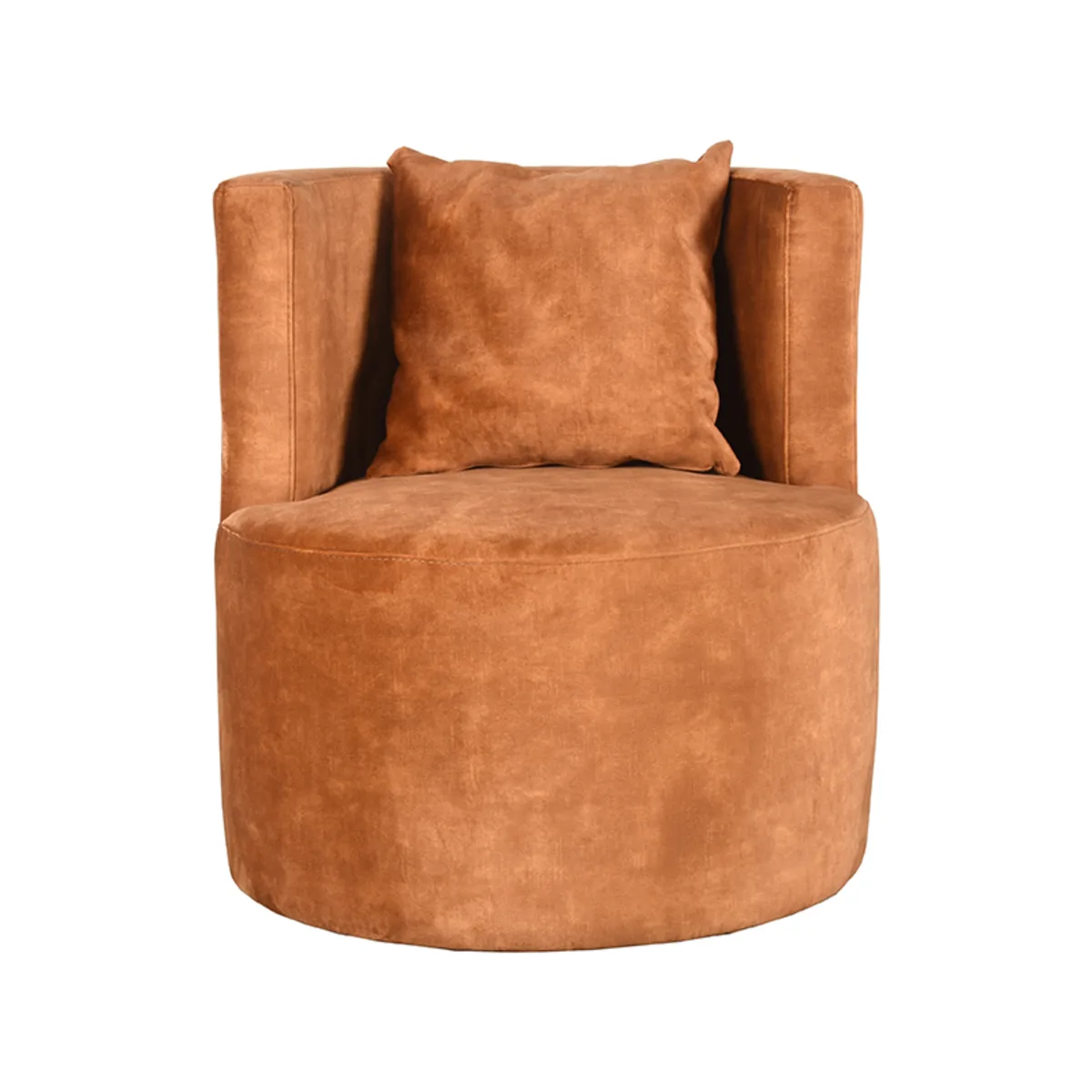 LABEL51 Sessel Evy in Velours Ocher 65x65x75 cm