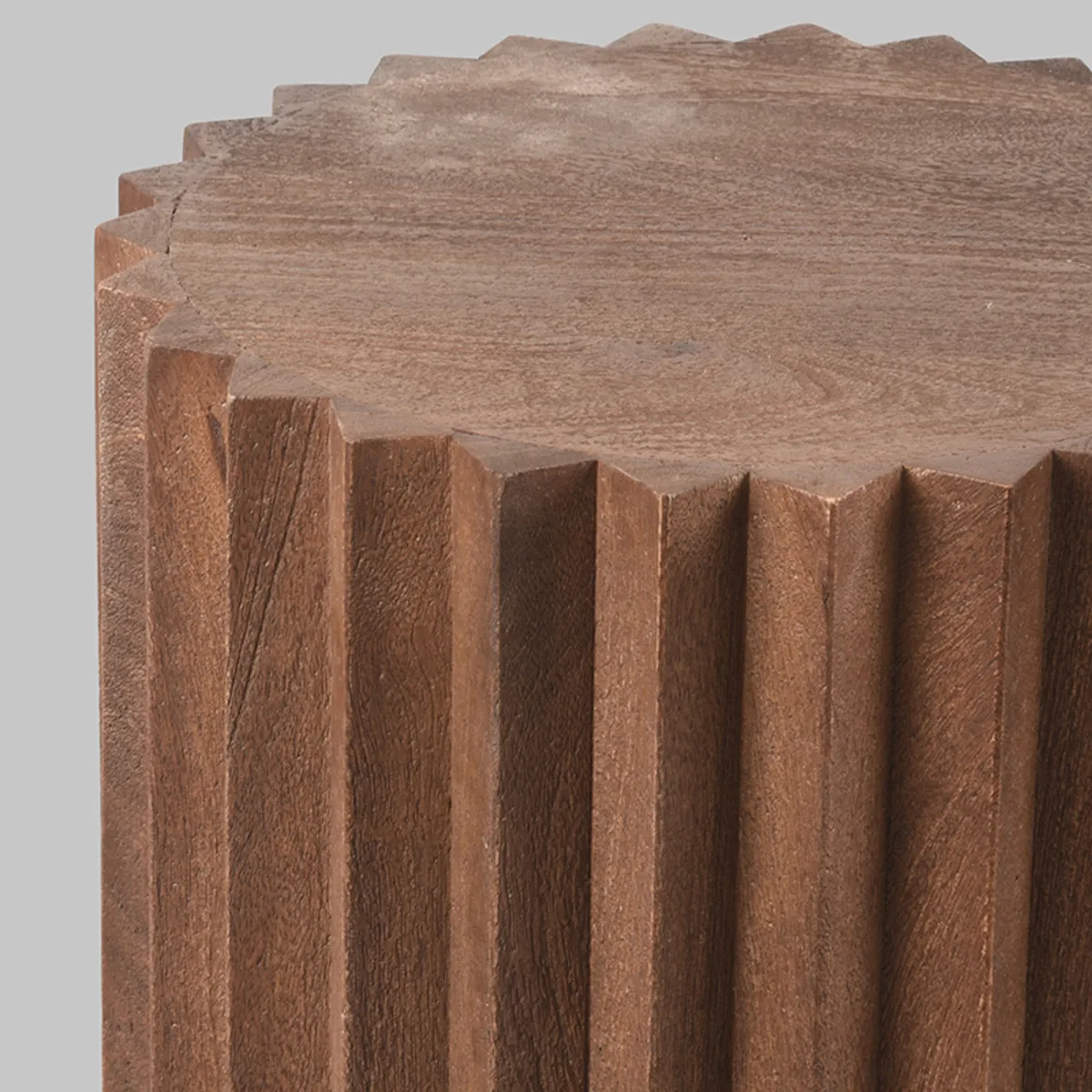 LABEL51 Beistelltisch Novan 35 cm in Brown Espresso, Detail 2