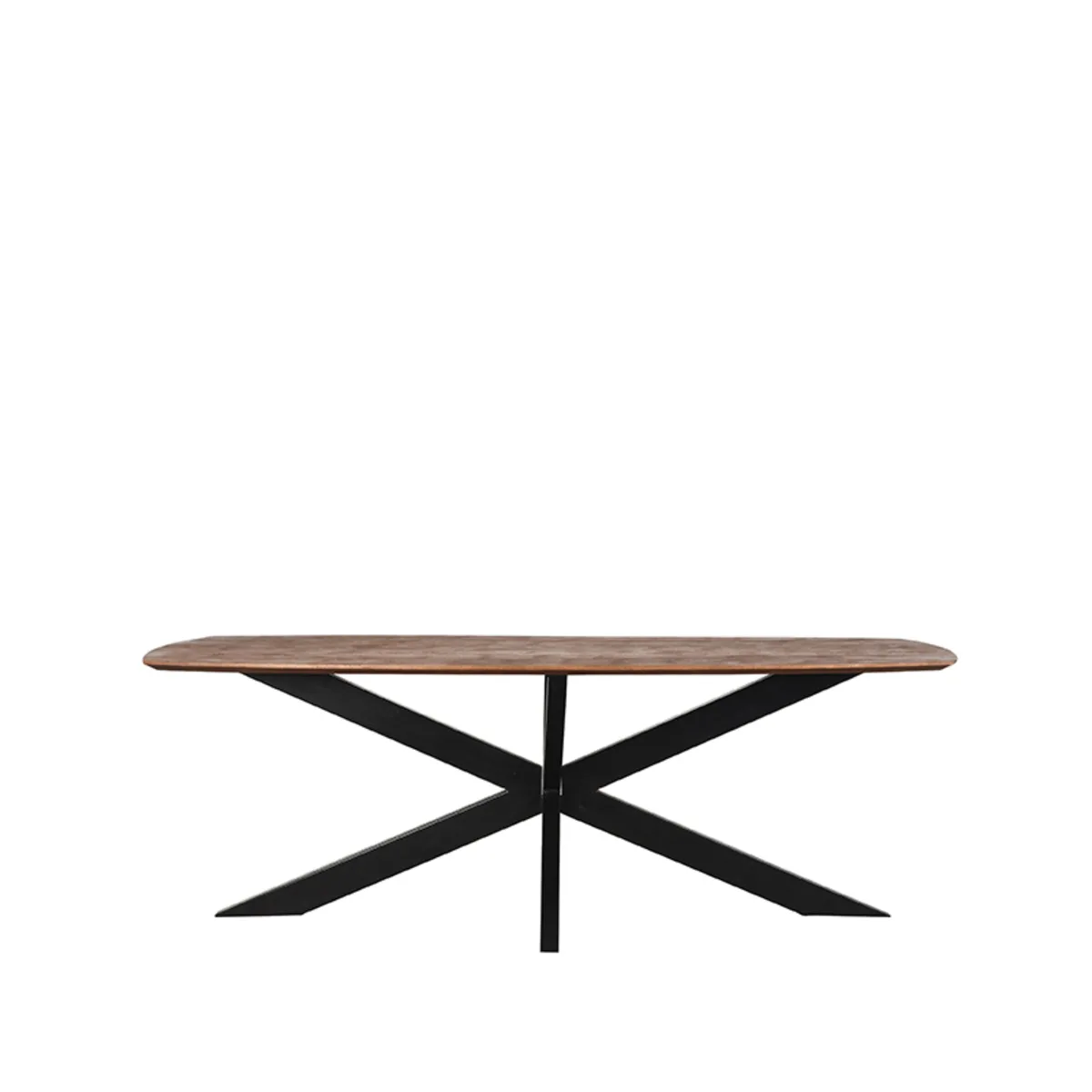 LABEL51 Esstisch Zane 220 cm in Brown Espresso, Detail 1