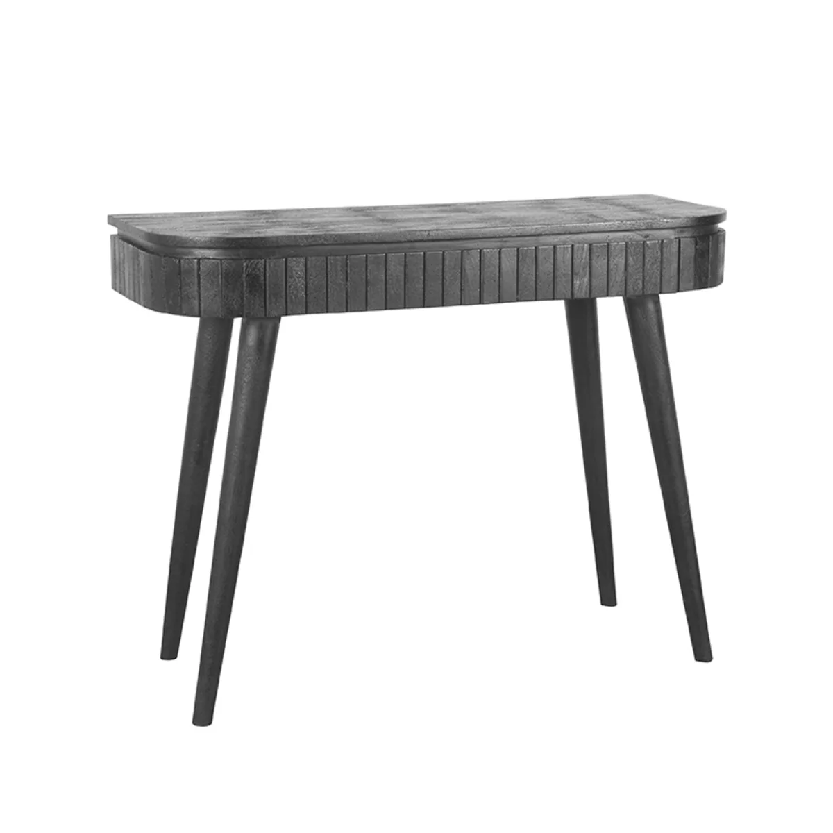 LABEL51 Schreibtisch Nils 100 cm in Zwart mangohout