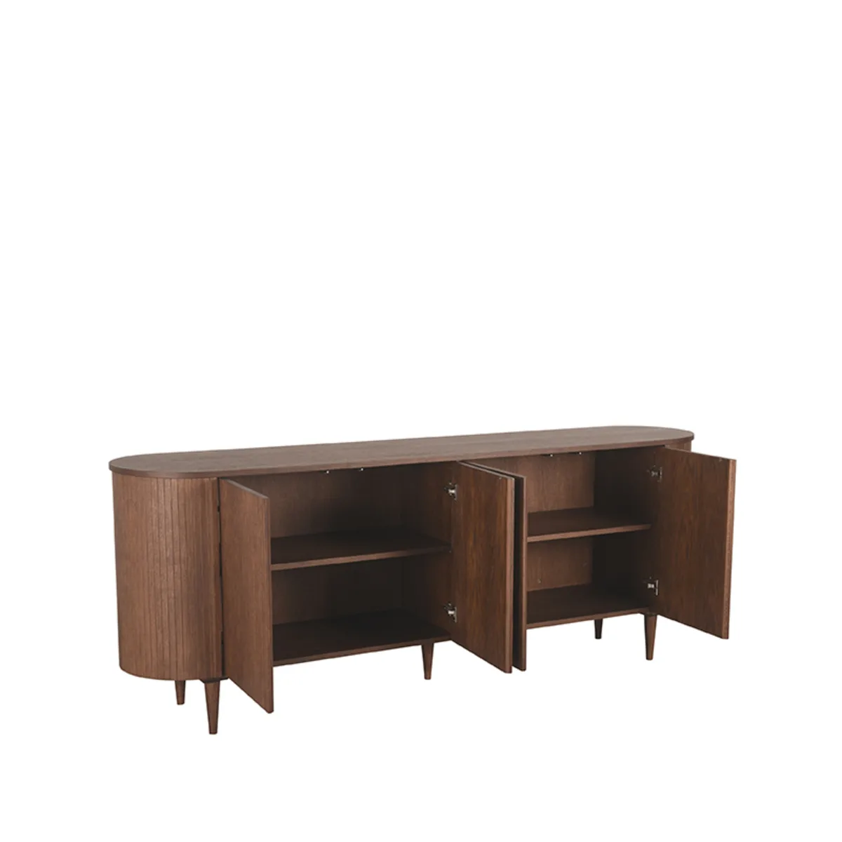 LABEL51 Sideboard Oliva 220 cm in Walnoot eiken, Detail 2