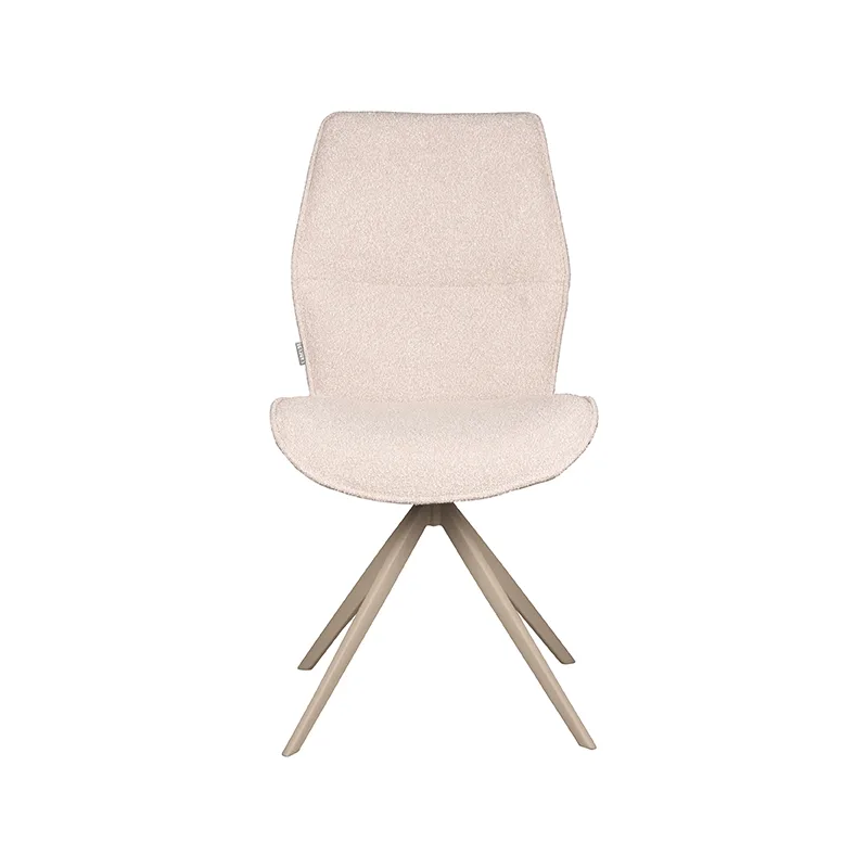 LABEL51 Esszimmerstuhl Comfy taupe metaal in Touch Natural, Detail 2