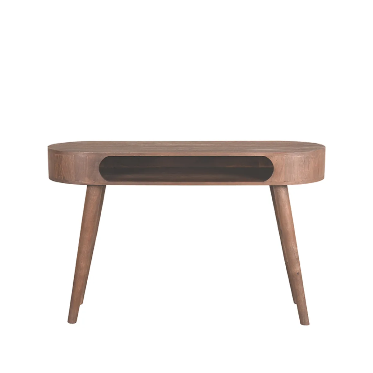 LABEL51 Schreibtisch Bella 120 cm in Brown Espresso, Detail 1