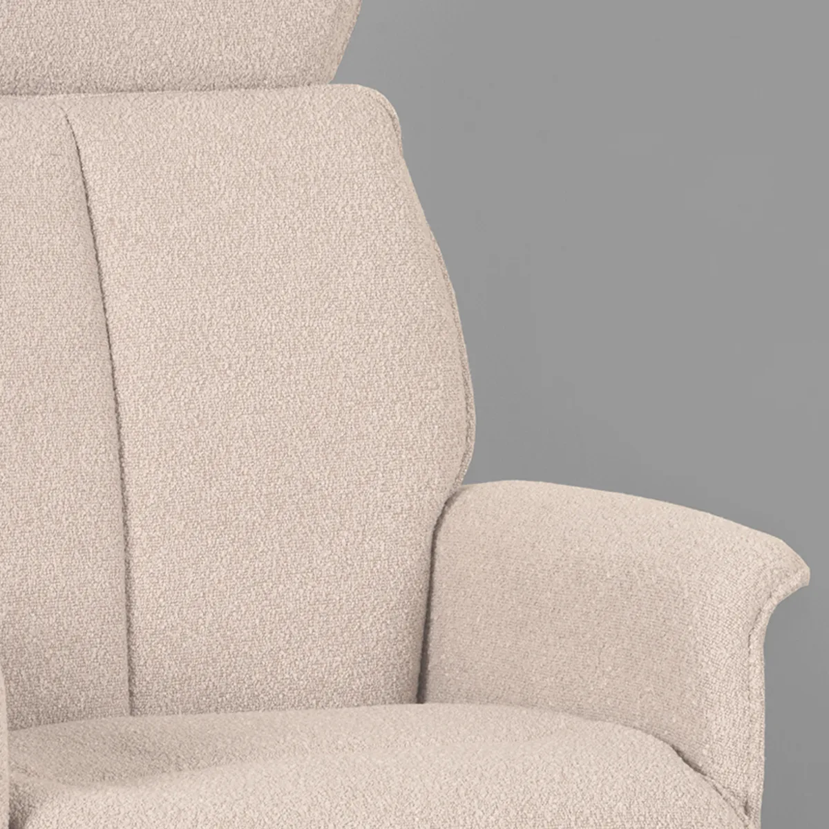 LABEL51 Sessel Verdal Excl. hocker in Touch Natural, Detail 5