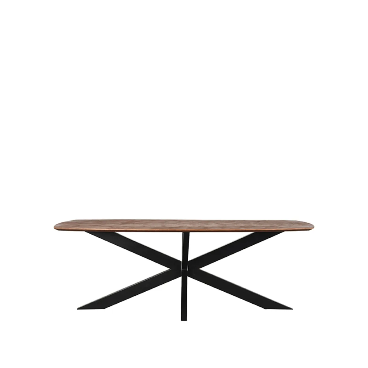 LABEL51 Esstisch Zane 190 cm in Brown Espresso, Detail 1