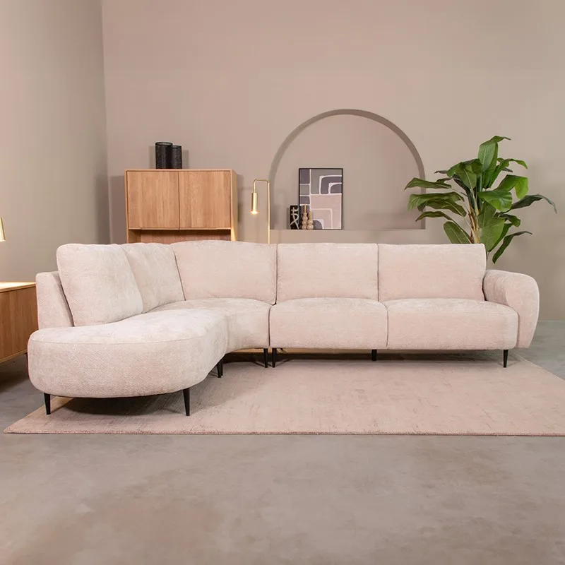 LABEL51 Ecksofa Milano links in Elite Natural