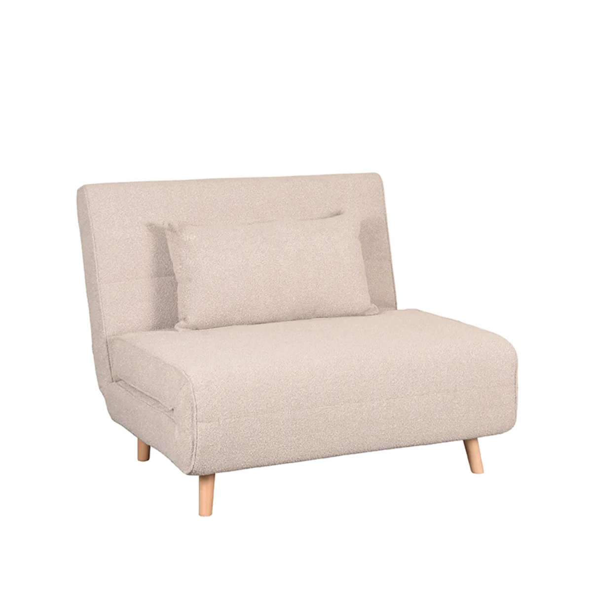 LABEL51 sofa bed Single natural leg - LABEL51