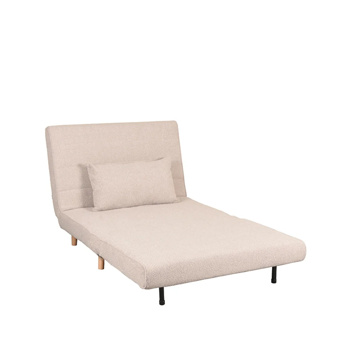 LABEL51 Schlafsofa Single naturel poot in Touch Natural, Detail 2