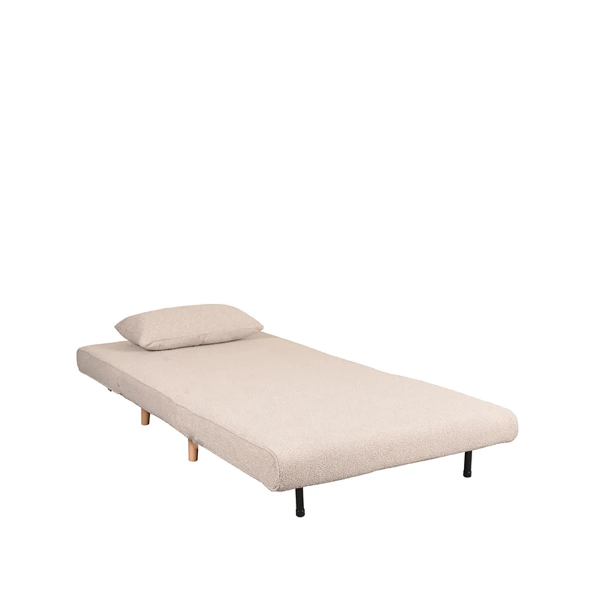 LABEL51 Schlafsofa Single naturel poot in Touch Natural, Detail 3