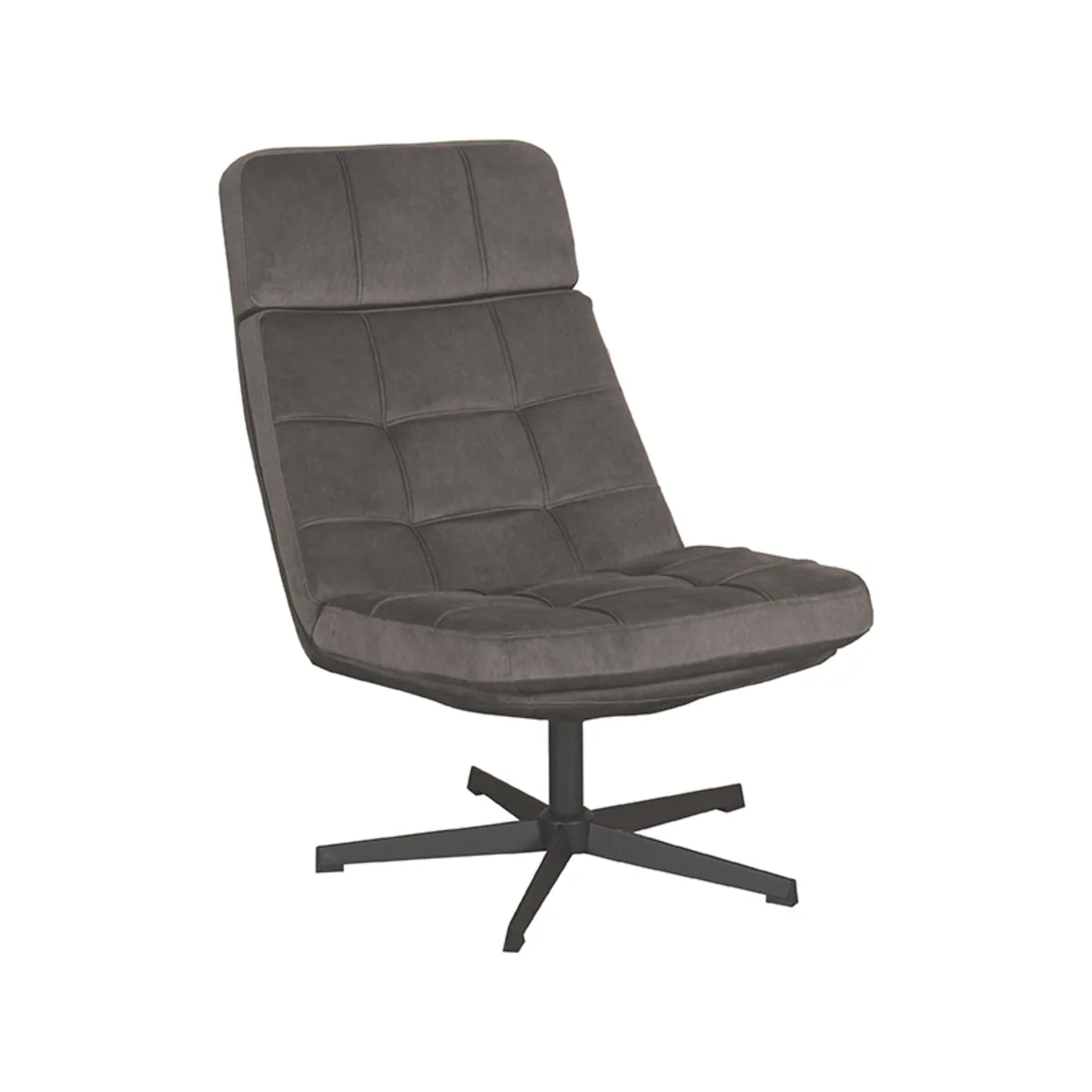 LABEL51 Sessel Alvar Excl. hocker in Cosmo Anthracite, Detail 1