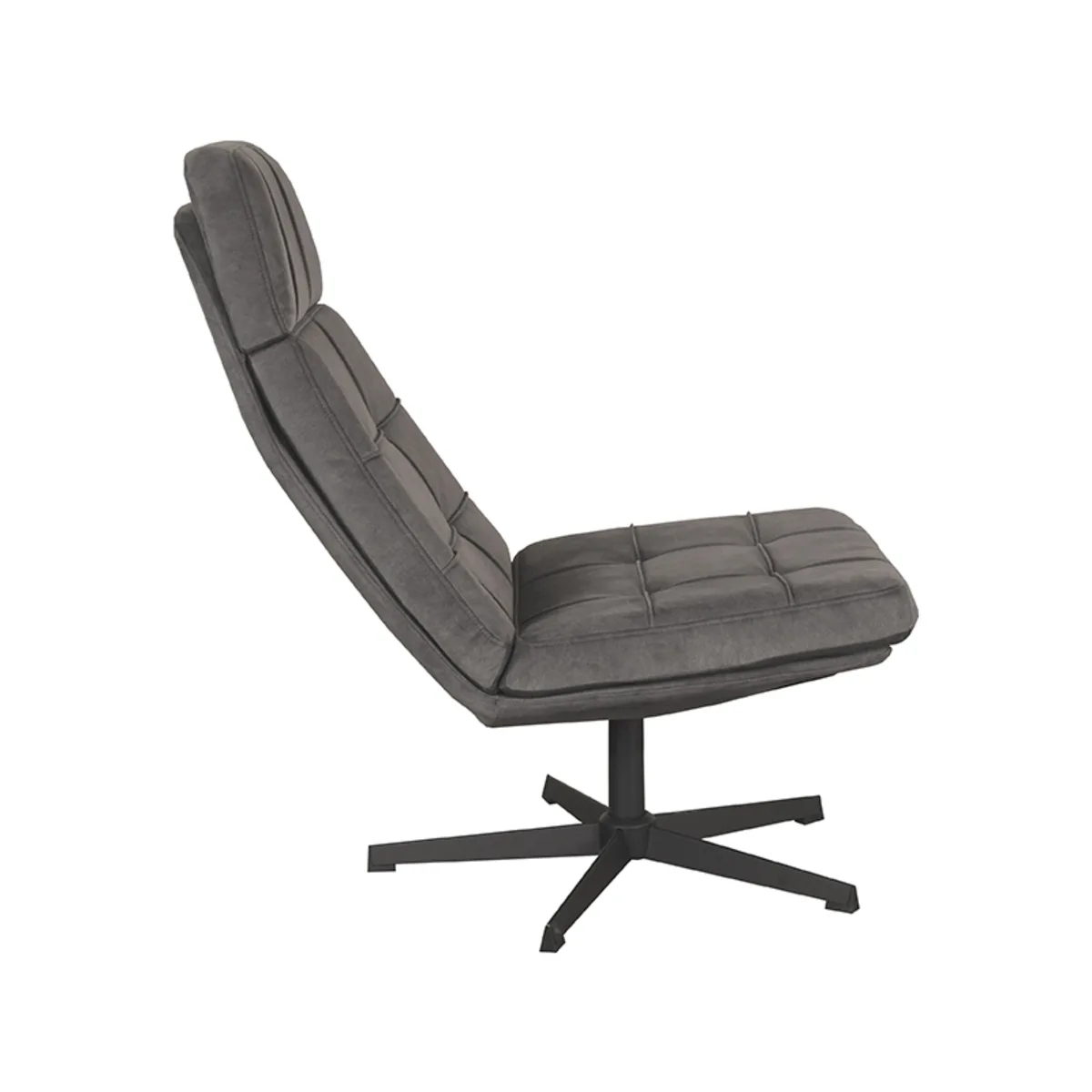 LABEL51 Sessel Alvar Excl. hocker in Cosmo Anthracite, Detail 3