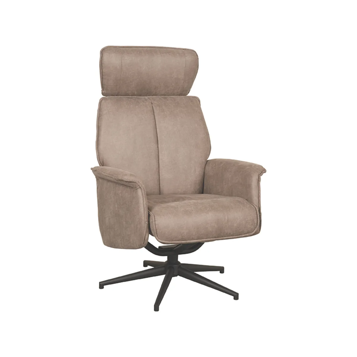 LABEL51 Sessel Verdal Excl. hocker in Microsuede Taupe