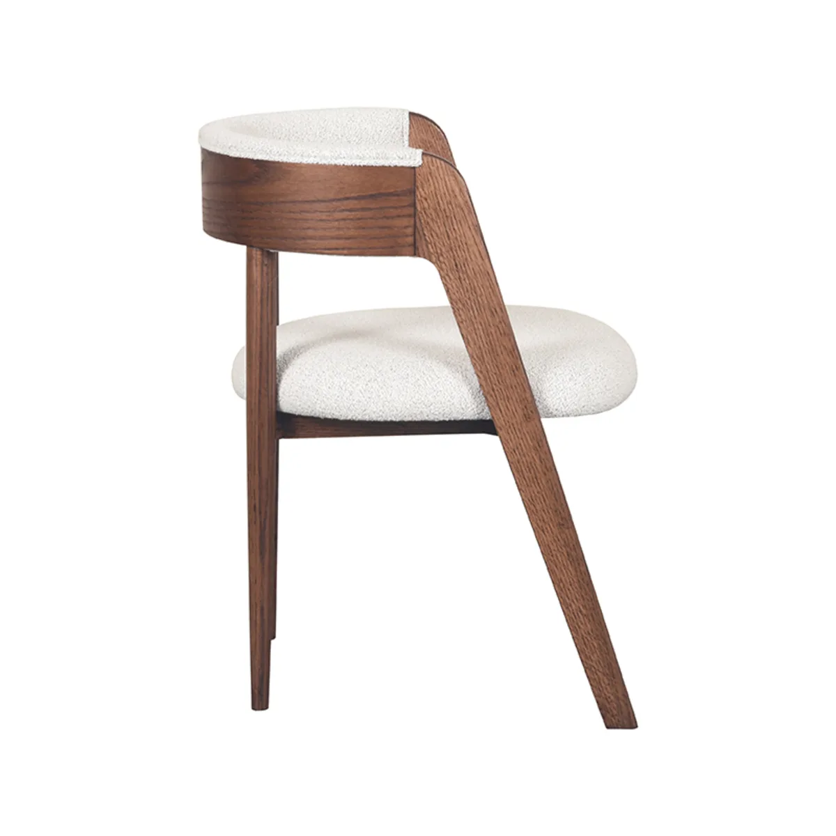 LABEL51 dining chair Sasha walnoot wood