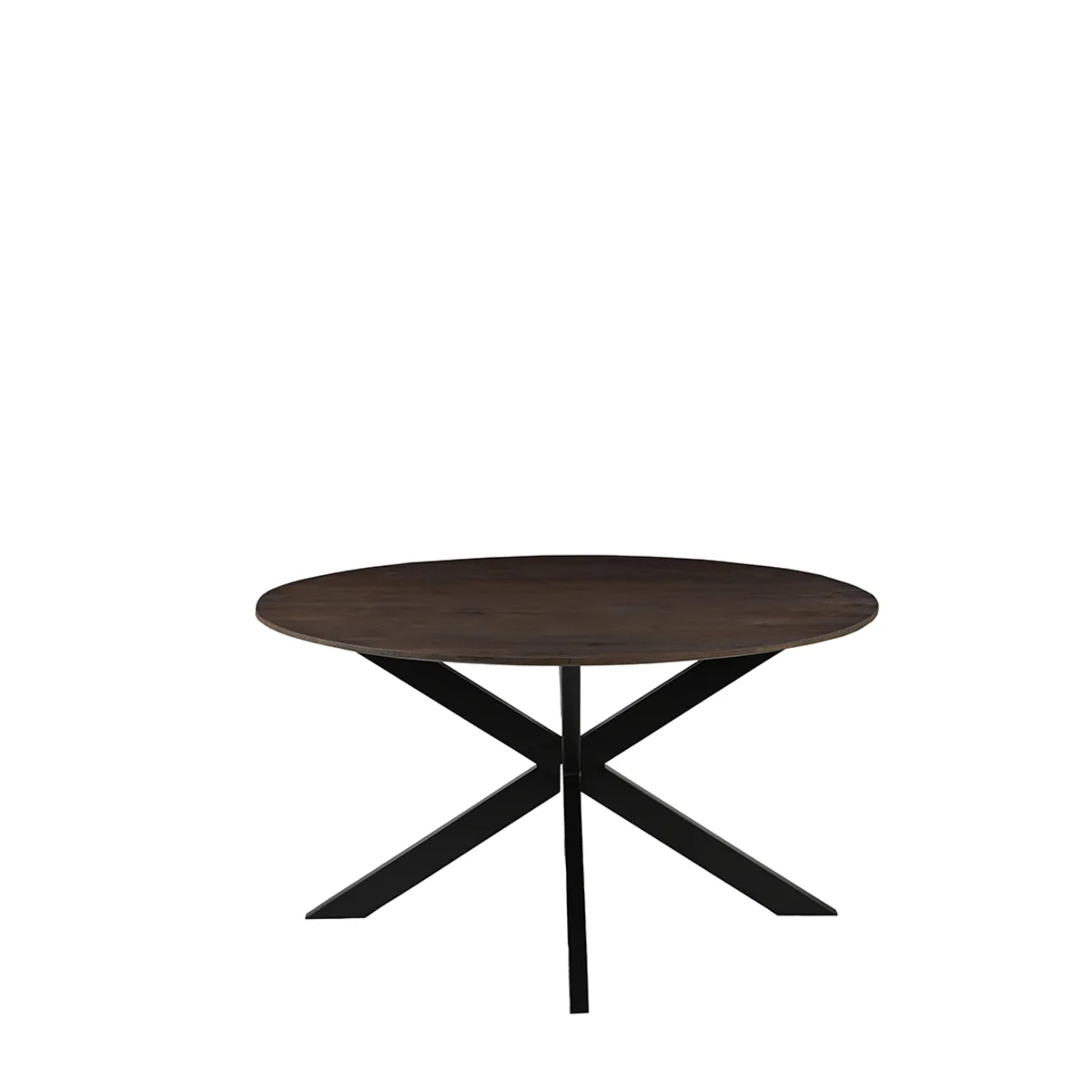 LABEL51 Esstisch Otis 140 cm, rond in Brown Espresso