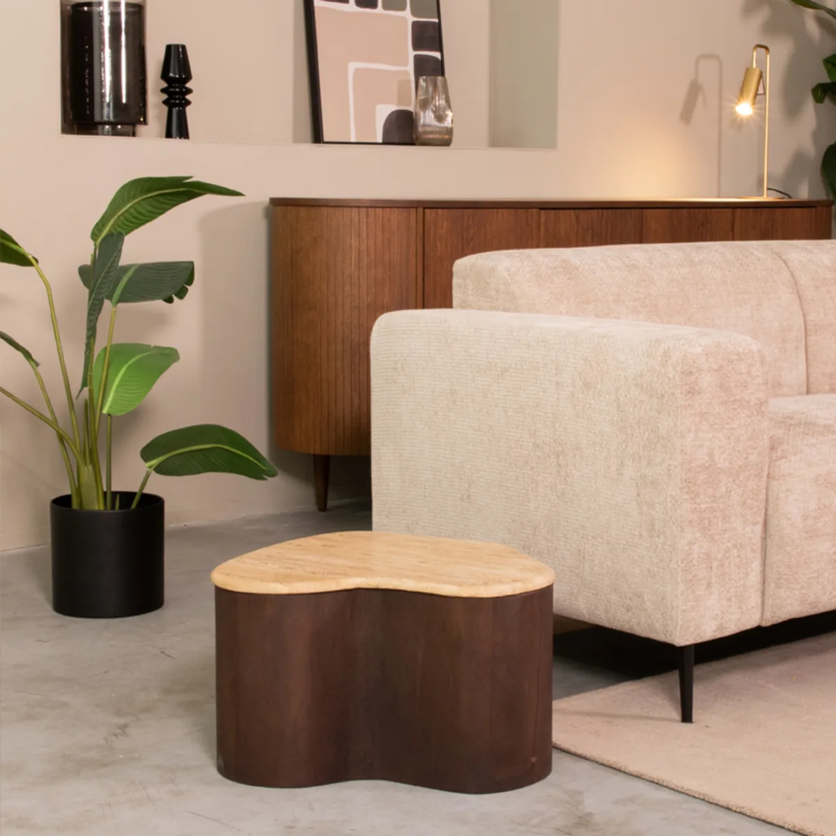 LABEL51 coffee table Davi 50 cm