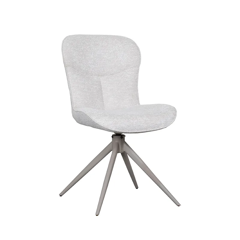 LABEL51 dining chair Thorben taupe metal