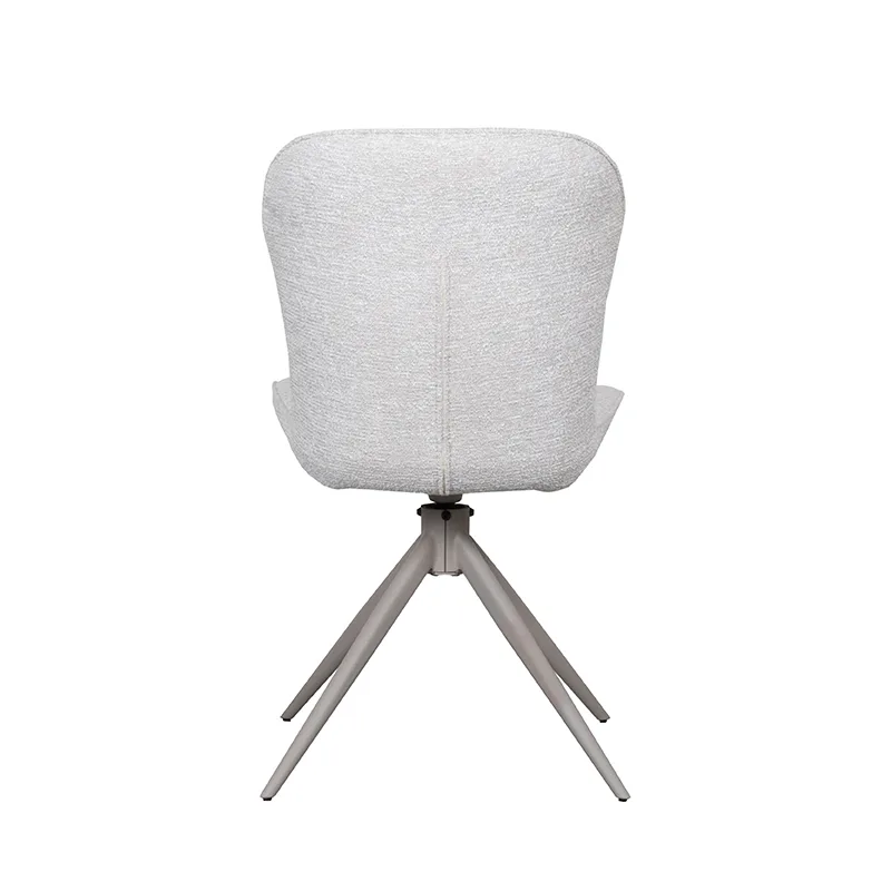 LABEL51 dining chair Thorben taupe metal