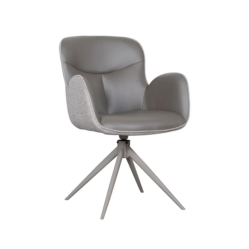 LABEL51 dining chair Lasse taupe metal