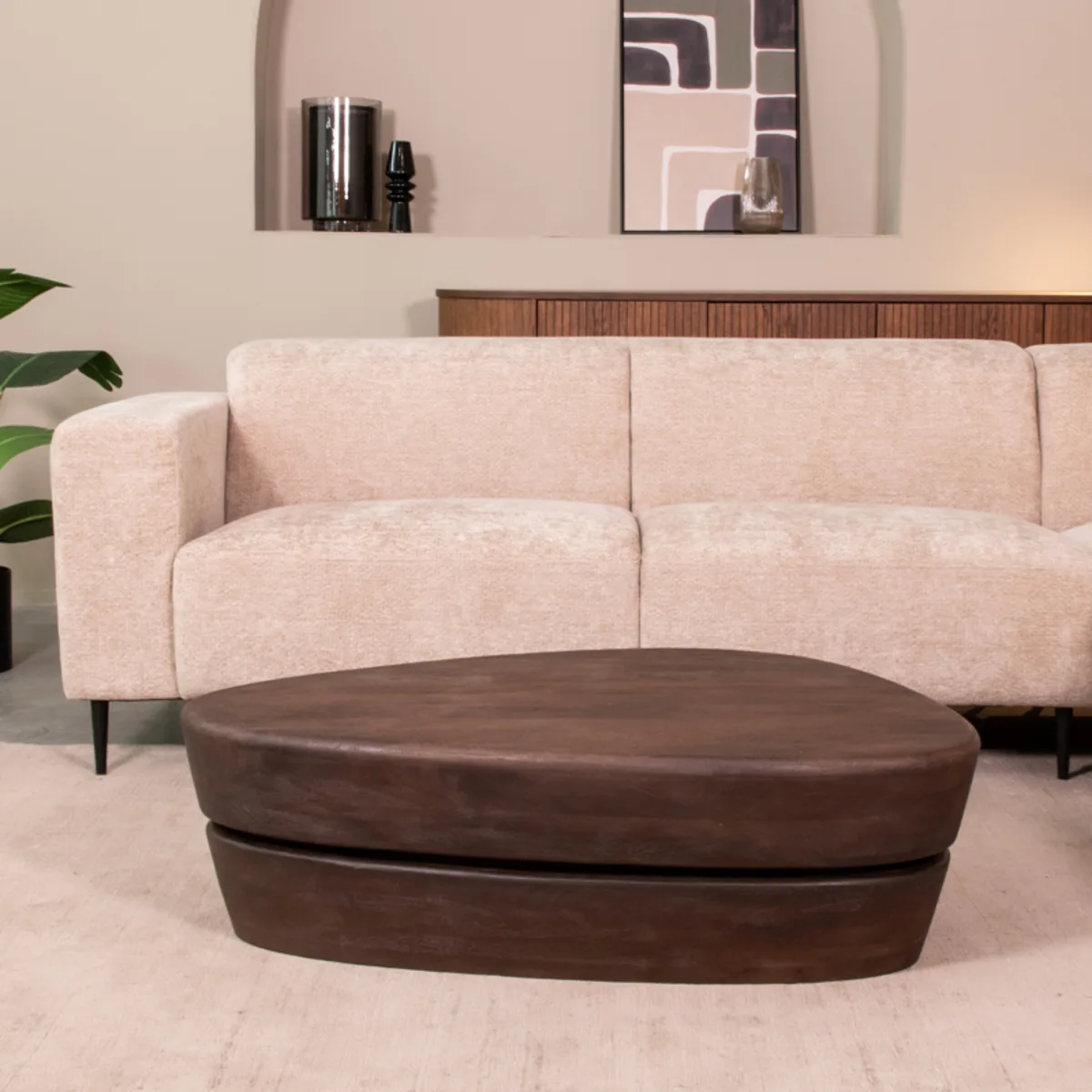 LABEL51 Couchtisch Javi 110 cm - LABEL51