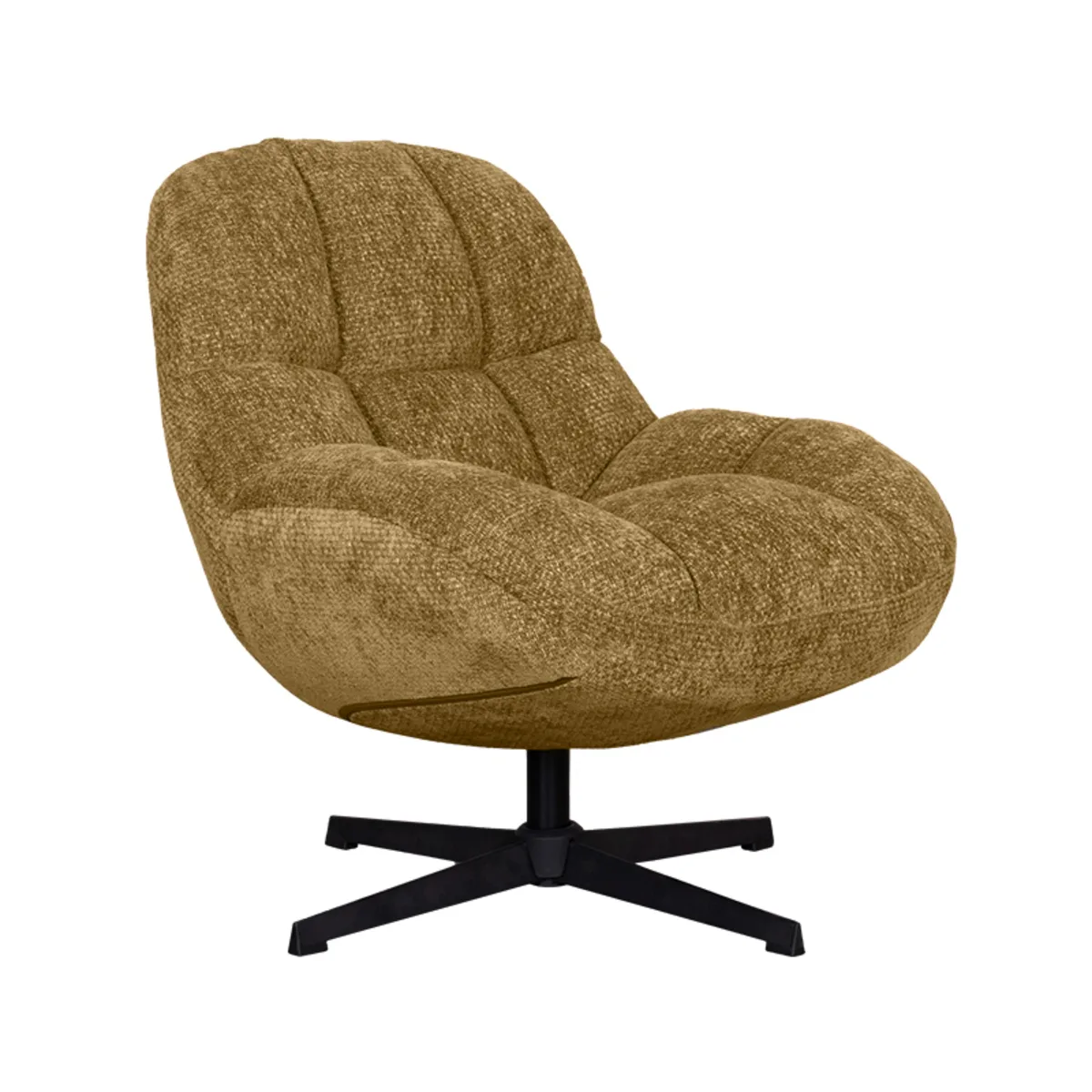 LABEL51 Sessel Huxley in Elite Mustard, Detail 1