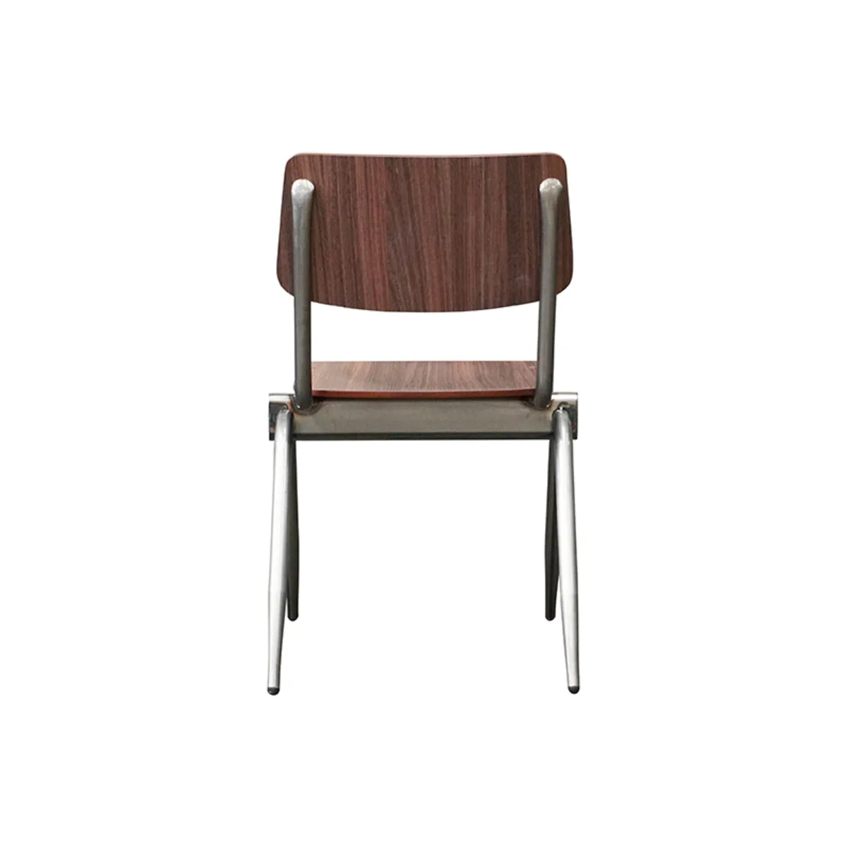 LABEL51 dining chair Solid old gun metal frame
