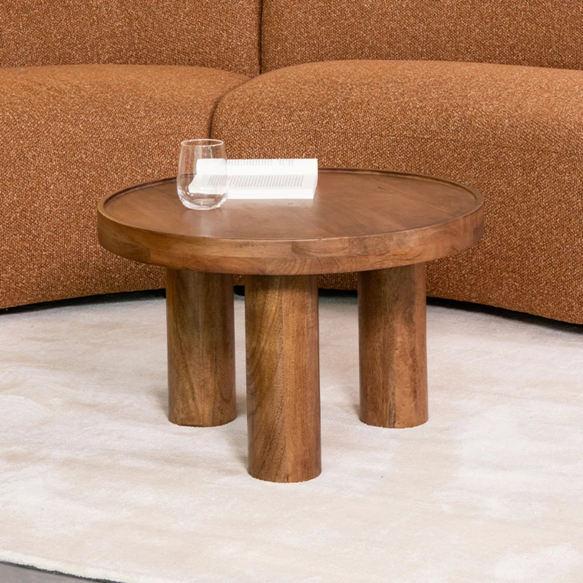 LABEL51 coffee table Elly 60 cm, round