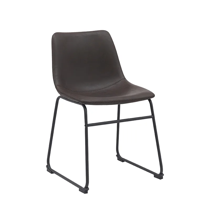 LABEL51 dining chair Risto black metal - LABEL51