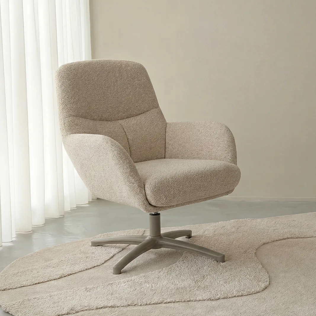 LABEL51 Sessel Chill Zone in Royal Boucle Natural