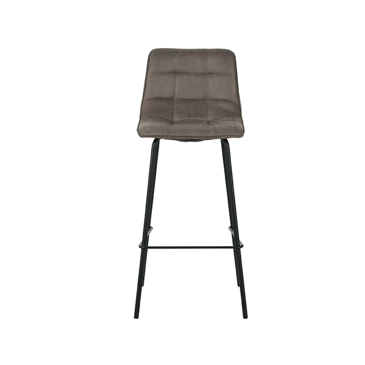 LABEL51 Barhocker Bistro hoog in Microsuede Taupe, Detail 2