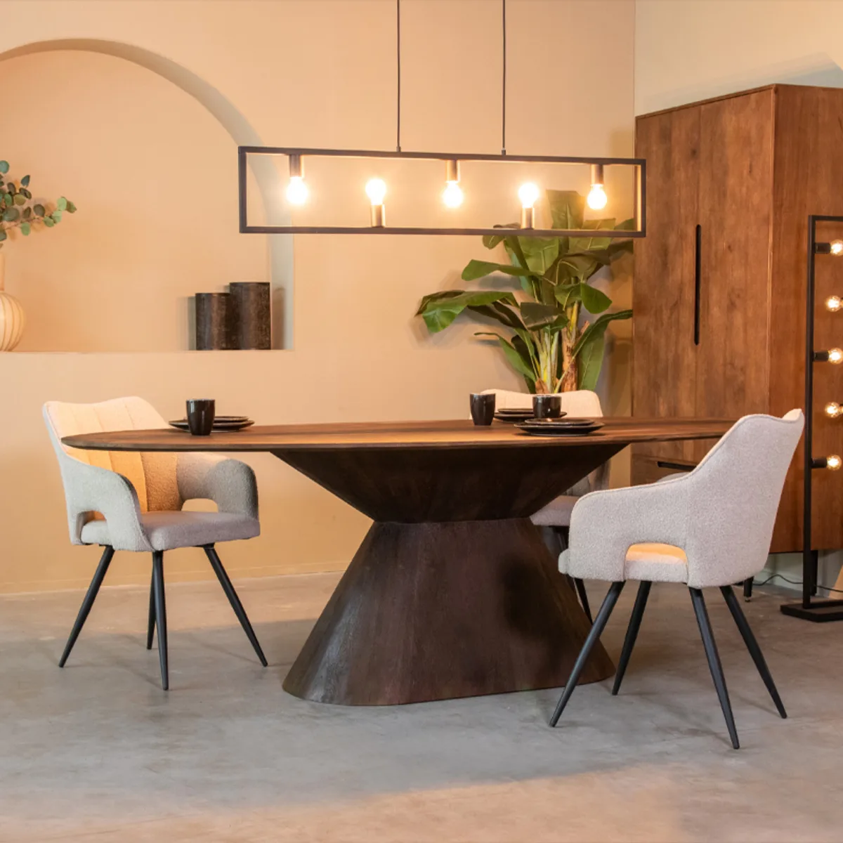 LABEL51 Esstisch Jagger 240 cm, oval - LABEL51