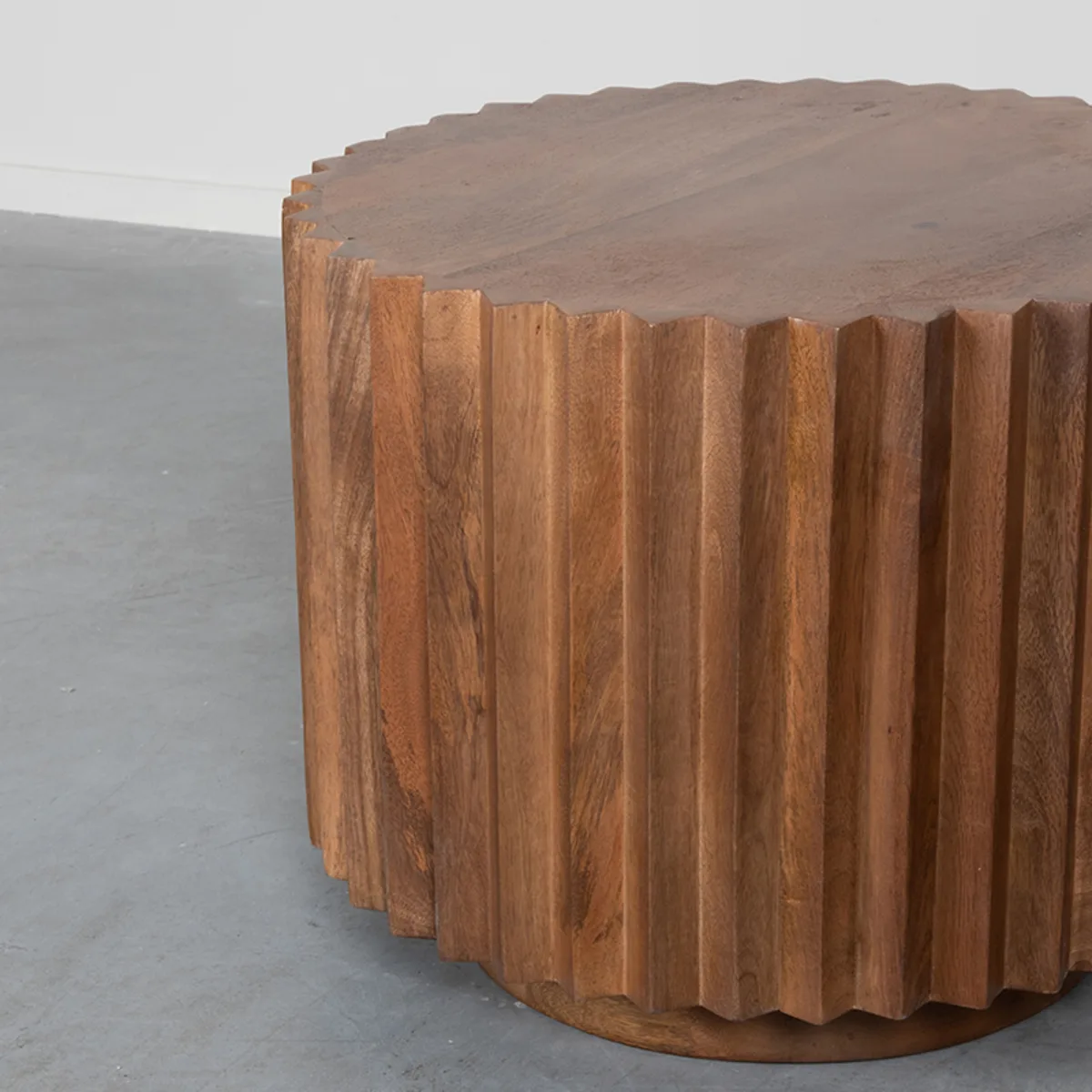 LABEL51 Salontafel Novan 50 cm, rond in Nature Smooth, detail 1