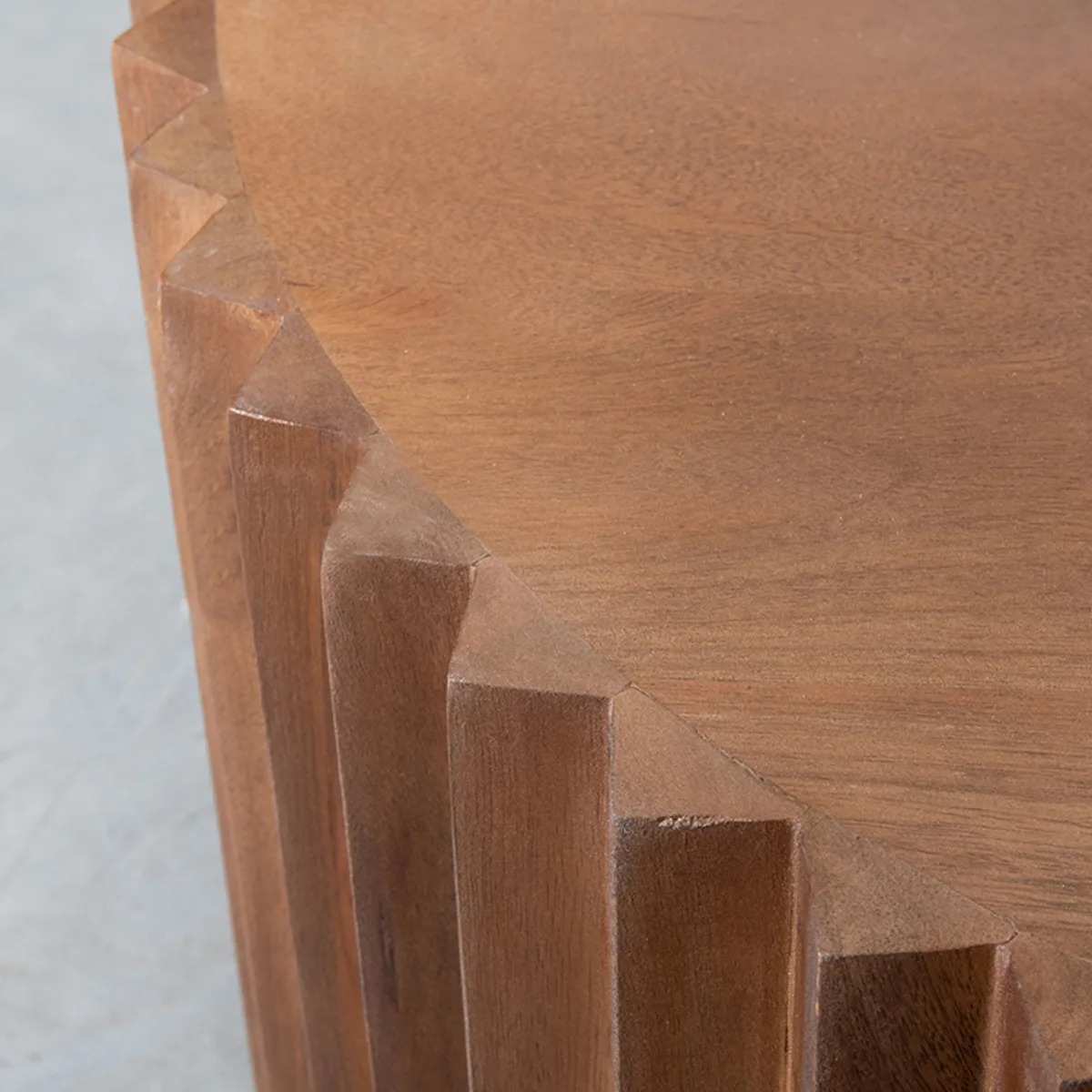 LABEL51 Salontafel Novan 70 cm, rond in Nature Smooth, detail 2